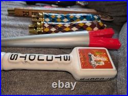 Used Lot of 9 Pennsylvania & Other Beer Tap Handles! Heavy Seas / Hefe Weiss