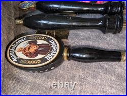 Used Lot of 9 Pennsylvania & Other Beer Tap Handles! Heavy Seas / Hefe Weiss