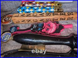 Used Lot of 9 Pennsylvania & Other Beer Tap Handles! Heavy Seas / Hefe Weiss