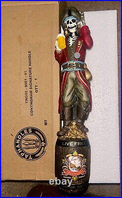 VHTF Conyngham Brewing Pirate Figural Tap Handle New in Box