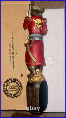 VHTF Conyngham Brewing Pirate Figural Tap Handle New in Box