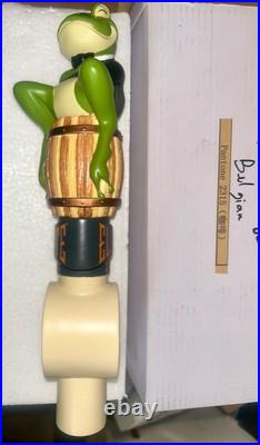 VHTF El Zapote Beer Frog Figural Tap Handle New in Box