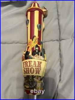 VHTF Freak Show Chardonnay beer tap handle NEW & AWESOME