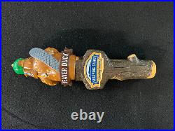 VHTF Sleeping Giant Brewing Beaver Duck beer tap handle New and Cool