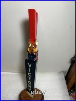 VICTORY BREWING TIKI MONKEY TROPICAL ISLAND ALE beer tap handle. PENNSYLVANIA