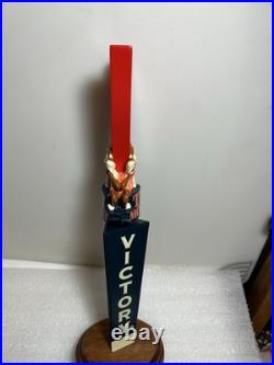 VICTORY BREWING TIKI MONKEY TROPICAL ISLAND ALE beer tap handle. PENNSYLVANIA