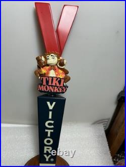 VICTORY BREWING TIKI MONKEY TROPICAL ISLAND ALE beer tap handle. PENNSYLVANIA