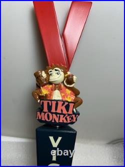 VICTORY BREWING TIKI MONKEY TROPICAL ISLAND ALE beer tap handle. PENNSYLVANIA