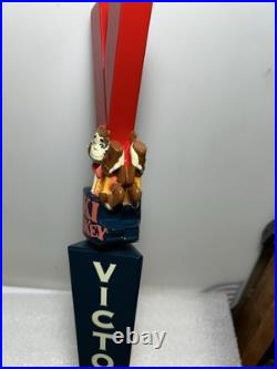 VICTORY BREWING TIKI MONKEY TROPICAL ISLAND ALE beer tap handle. PENNSYLVANIA