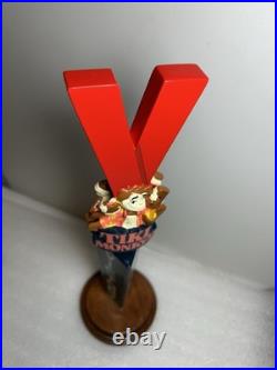 VICTORY BREWING TIKI MONKEY TROPICAL ISLAND ALE beer tap handle. PENNSYLVANIA