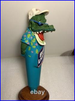 VINTAGE BUD LIGHT FLORIDA PARTY GATOR Draft beer tap handle. ST. LOUIS, MISSOURI