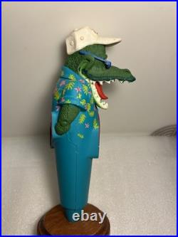 VINTAGE BUD LIGHT FLORIDA PARTY GATOR Draft beer tap handle. ST. LOUIS, MISSOURI