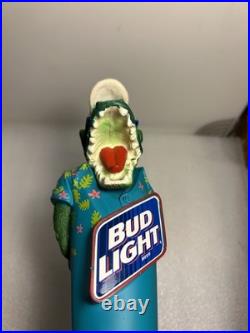 VINTAGE BUD LIGHT FLORIDA PARTY GATOR Draft beer tap handle. ST. LOUIS, MISSOURI