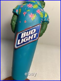 VINTAGE BUD LIGHT FLORIDA PARTY GATOR Draft beer tap handle. ST. LOUIS, MISSOURI