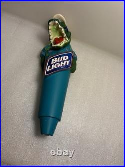 VINTAGE BUD LIGHT FLORIDA PARTY GATOR Draft beer tap handle. ST. LOUIS, MISSOURI