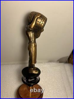 VINTAGE COORS SPECIAL LAGER BREWMASTER draft beer tap handle COLORADO