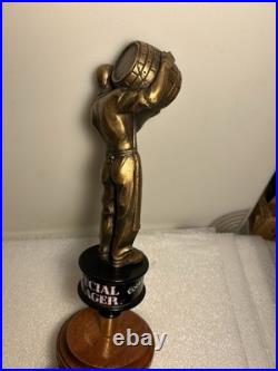 VINTAGE COORS SPECIAL LAGER BREWMASTER draft beer tap handle COLORADO