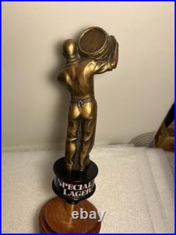 VINTAGE COORS SPECIAL LAGER BREWMASTER draft beer tap handle COLORADO