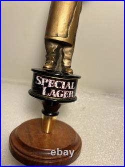 VINTAGE COORS SPECIAL LAGER BREWMASTER draft beer tap handle COLORADO