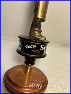 VINTAGE COORS SPECIAL LAGER BREWMASTER draft beer tap handle COLORADO VINTAGE COORS SPECIAL LAGER BREWMASTER draft beer tap handle COLORADO