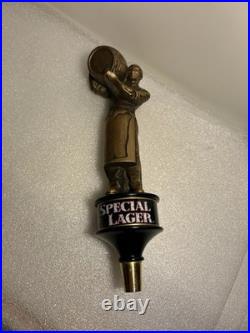 VINTAGE COORS SPECIAL LAGER BREWMASTER draft beer tap handle COLORADO