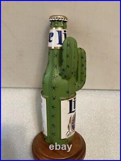 VINTAGE MILLER LITE DESERT CACTUS draft beer tap handle. Miller/Coors. USA