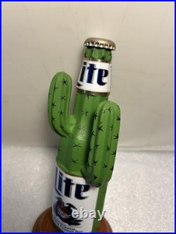 VINTAGE MILLER LITE DESERT CACTUS draft beer tap handle. Miller/Coors. USA