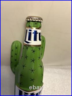 VINTAGE MILLER LITE DESERT CACTUS draft beer tap handle. Miller/Coors. USA