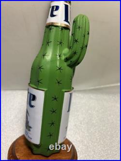 VINTAGE MILLER LITE DESERT CACTUS draft beer tap handle. Miller/Coors. USA