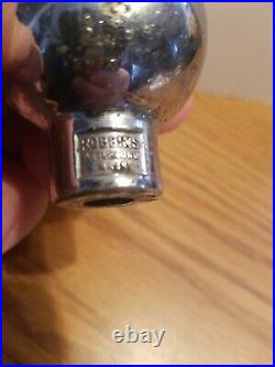 (VTG) 1930s blatz beer ball knob chrome tap handle wis rare