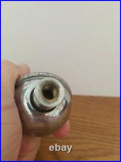 (VTG) 1930s bosch beer ball knob chrome tap handle Houghton Michigan