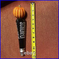 Very Rare Schlafly Brewing Company Beer Keg Tap Handle Halloween Pumpkin