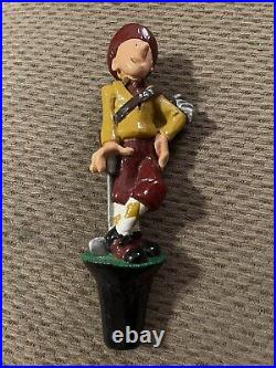 Very Very Rare Collectors Items. Golfer beer tap handle, OLD
