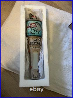 Vicious Circle amber ale fishtail beer tap handle? New In Box Rare