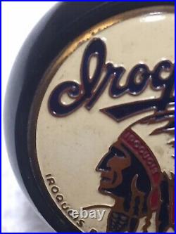 Vintage 1930s/40s Iroquois Beer Ball Knob Tap Handle Rear Tab Buffalo, NY