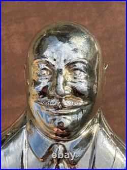 Vintage 1950's SICK'S RAINIER Diamond Draft Beer Tap Handle Brew Master Bust Guy