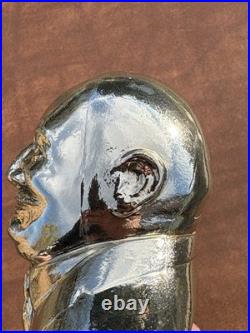 Vintage 1950's SICK'S RAINIER Diamond Draft Beer Tap Handle Brew Master Bust Guy