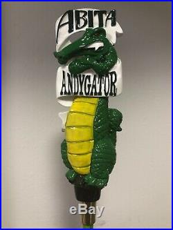 Vintage Abita Beer ANDYGATOR Full 3D Figural Tap Handle NEW Condition