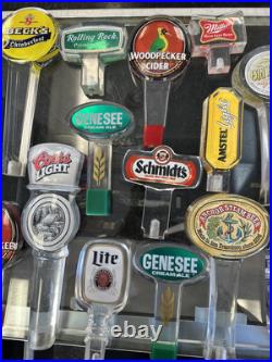 Vintage Acrylic Beer Tap Handles And Pourer Lot Set! 42 Total Taps Wow