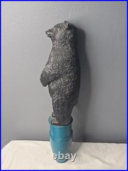 Vintage Alaska Beer Bear Tap Handle 1970's Man Cave Decor VERY RARE
