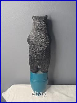 Vintage Alaska Beer Bear Tap Handle 1970's Man Cave Decor VERY RARE