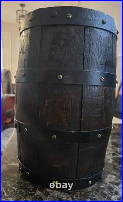 Vintage Antique Wood / Iron Bound Antique Keg