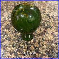 Vintage Ballantine Ale Beer Ball Knob Tap Handle 1940's Newark, NY