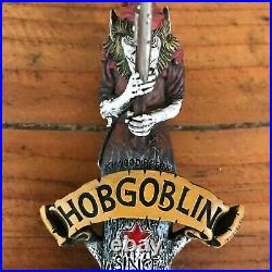 Vintage Beer Hobgoblin English Dark Ruby Ale Tap Handle Knob