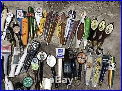 Vintage Beer Tap Handle Lot (73) Unique Unusual Advertising Ale Brewery Brew Nr