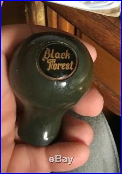 Vintage Black Forest Beer Ball Tap Knob / Handle Cleveland Home Brewing Oh Ohio