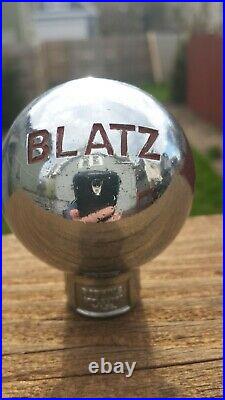 Vintage Blatz Red Ball Knob Tap Handle 1930's Milwaukee, WI