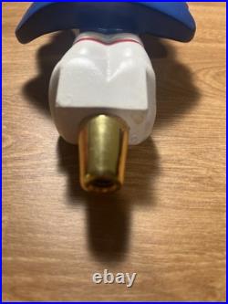Vintage BudMan Budweiser Budman Super Hero Beer Tap Handle Craft Collectible VTG