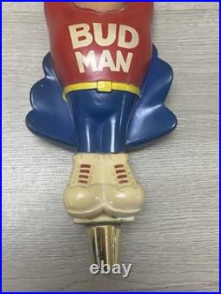 Vintage Budweiser Bud Man Beer Tap Handle In Great Condition