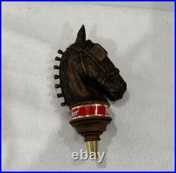 Vintage Budweiser Clydesdale Horse Head Tap Handle